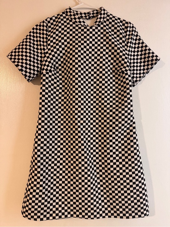 Zara Dresses & Skirts - Black & White Checkered Dress - Classic Pattern